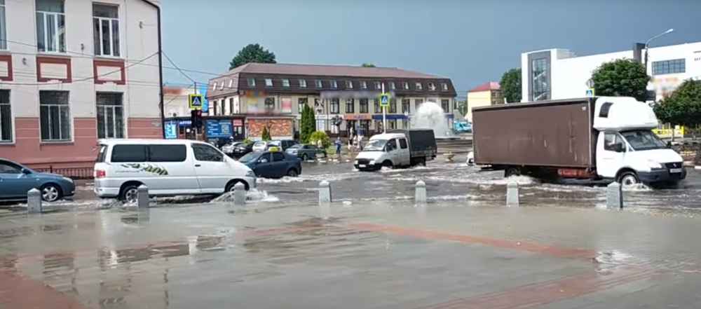 После публикации о затоплении центра Клинцов камеры местных СМИ отключили