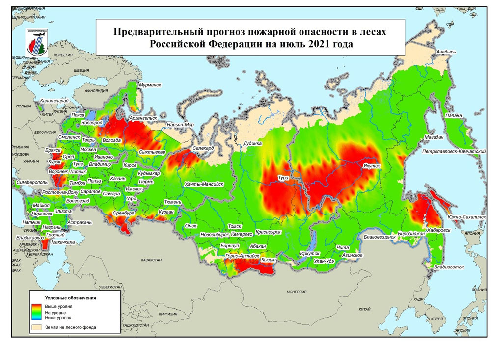 В июле пожары угрожают брянскому лесу