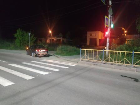 В Брянске пьяный пешеход попал под автомобиль