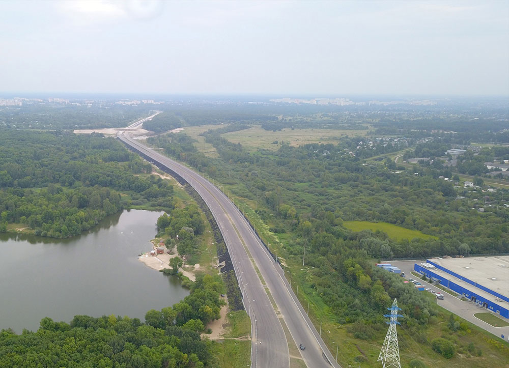Автомагистраль «Брянск-I — Брянск-II» смогли построить на болотистой почве