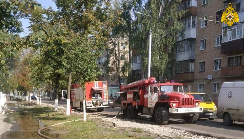 В Володарском районе Брянска загорелась оргтехника в кабинете