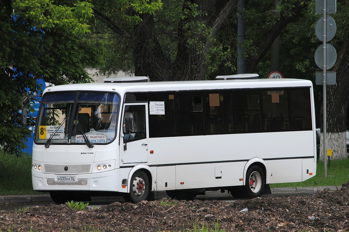 В Брянске скорректировали график движения автобусов по маршруту №8