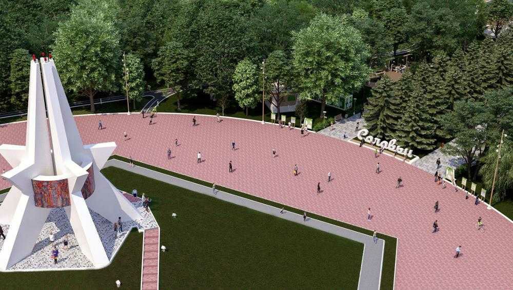 Центральный парк Брянска предложили разделить на 15 зон