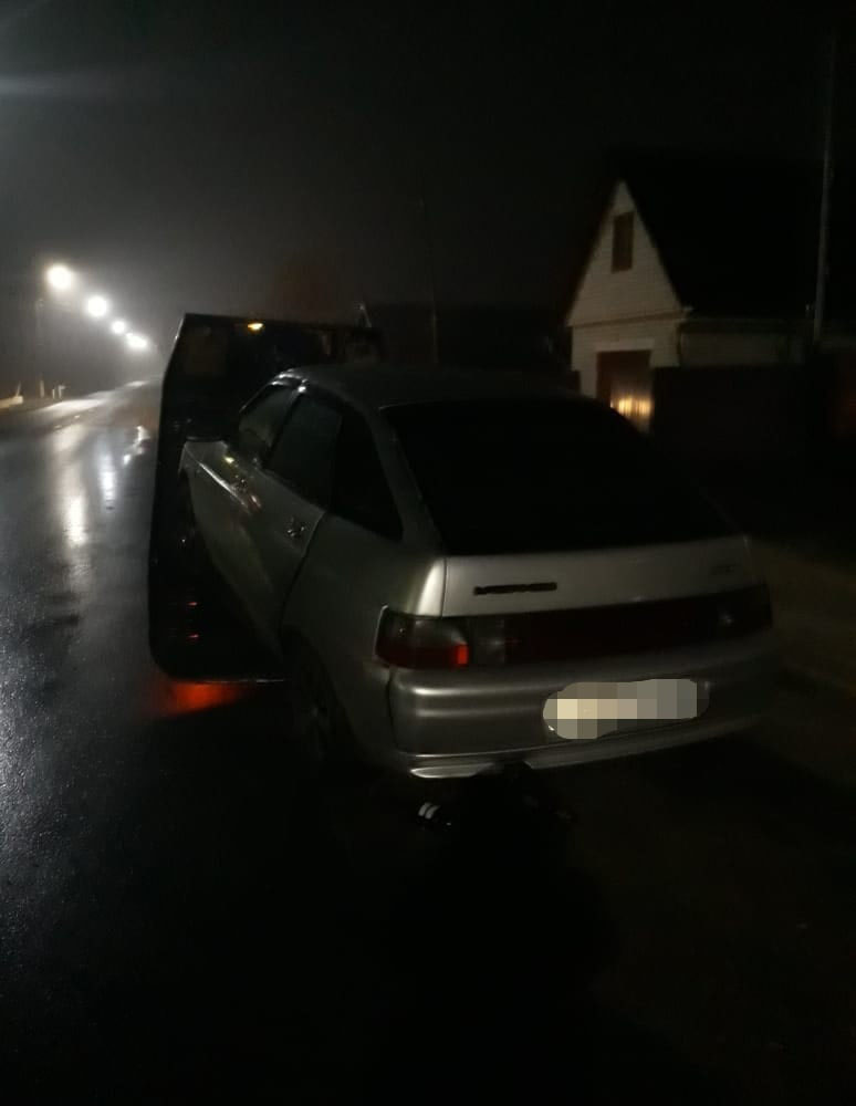 Ночью в Климово пьяного водителя ВАЗа отстранили от управления