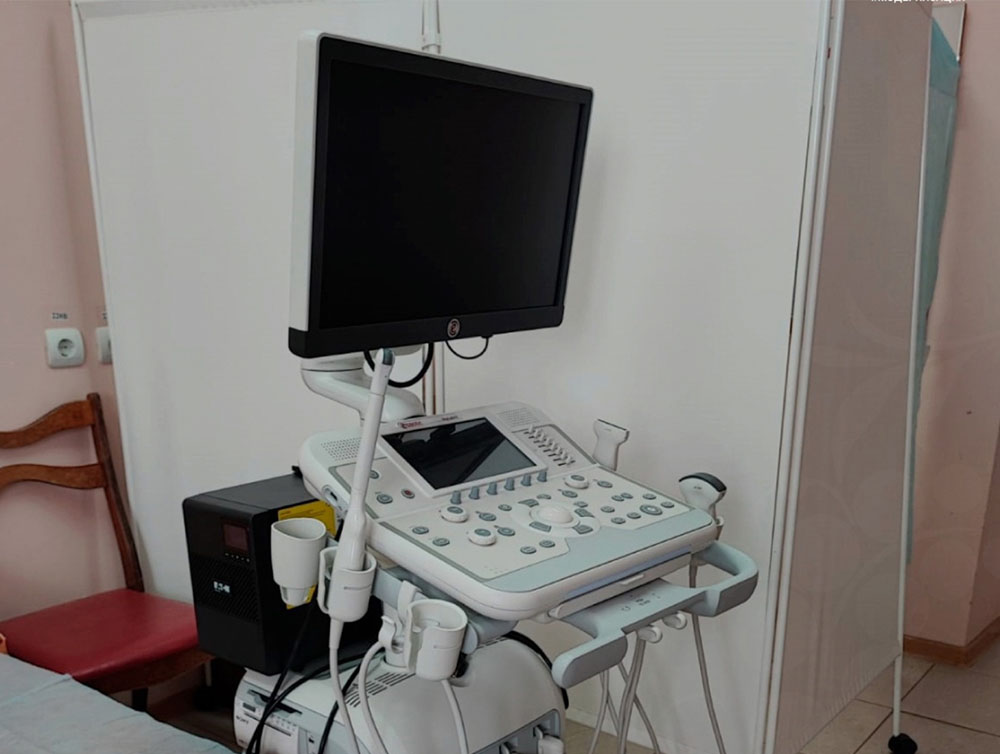Передвижной аппарат УЗИ поступил в брянскую поликлинику