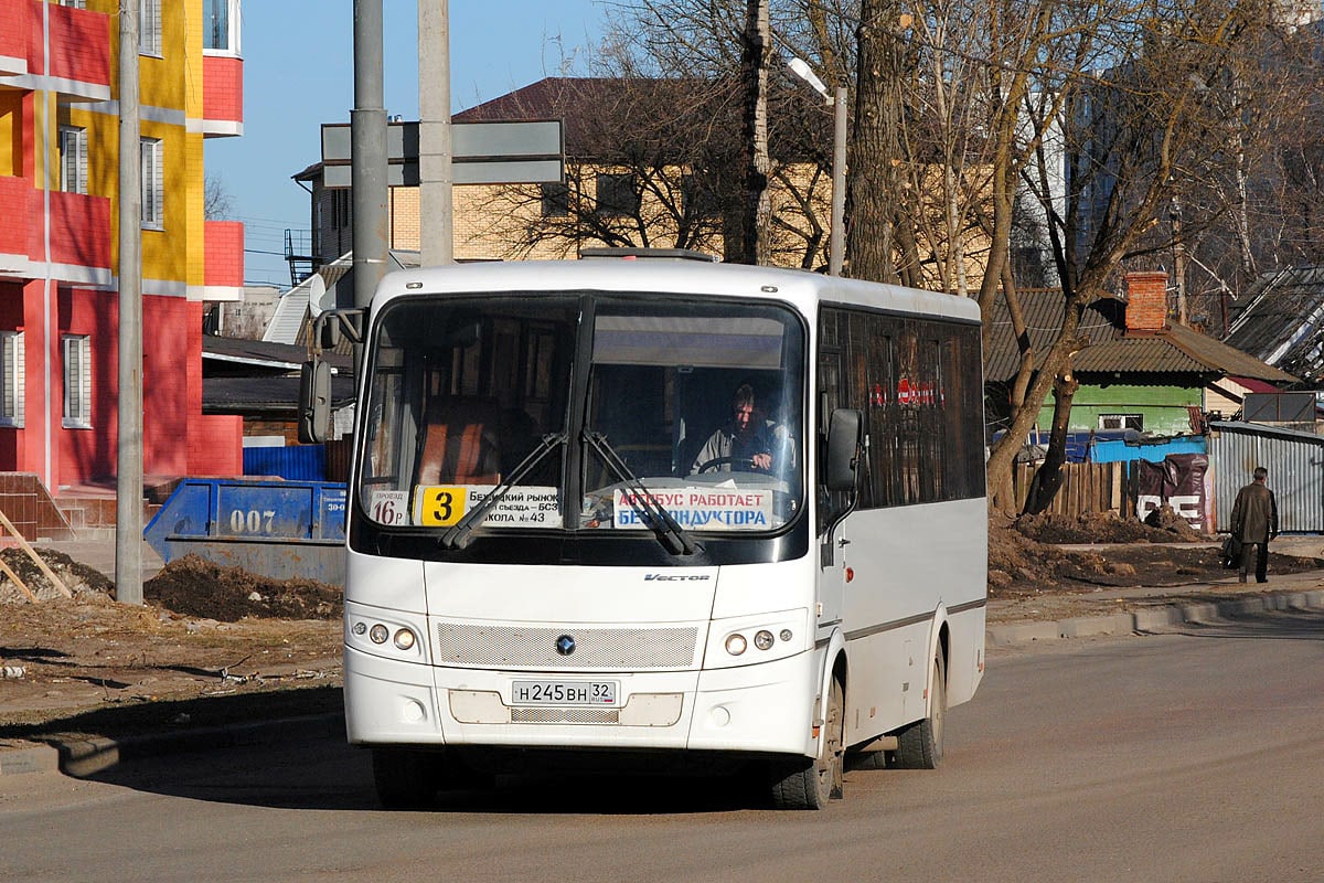 В Брянске изменили расписание автобуса по маршруту №3