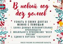 Под Новый год в Брянской области 19,5 тысячи должников стали невыездными