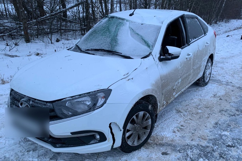 Автолюбительница за рулем «Лада» вылетела в кювет в Стародубском районе