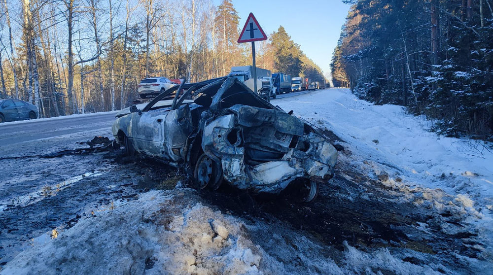 Виновнику смертельного ДТП со сгоревшей Audi под Брянском грозит срок до пяти лет