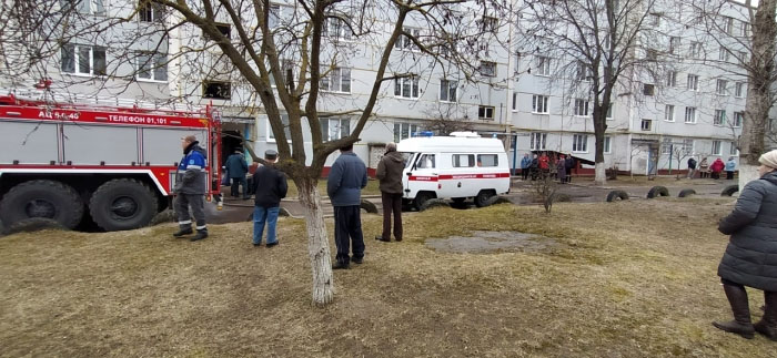 Шесть человек спасены при пожаре в Клинцах