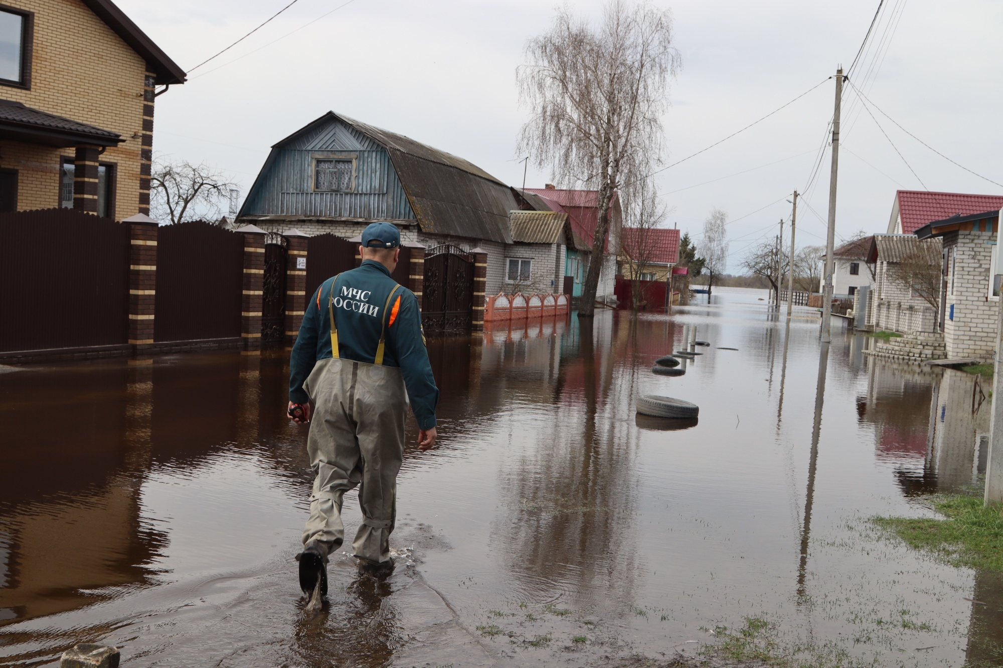 В Брянской области «большая вода» затопила 52 жилых дома и 638 участков