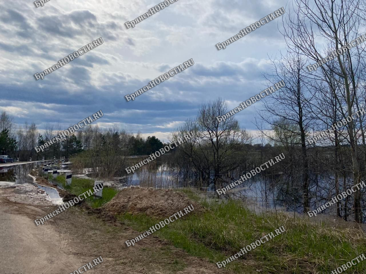 Затопленных дорог в Брянской области нет