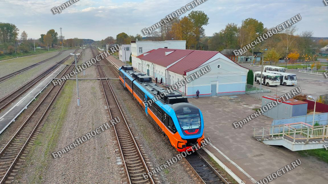 Меняют расписание пригородных поездов Унечского направления в Брянской области