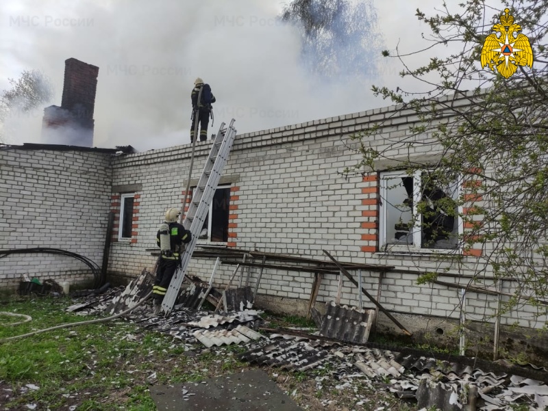 В Брянском районе при пожаре погиб 56-летний мужчина