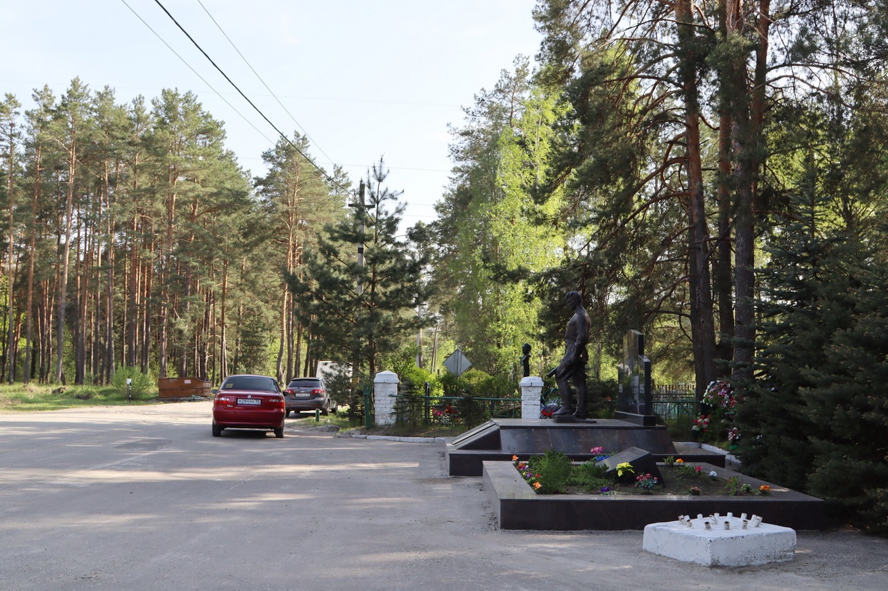 Финальная часть расширения белобережского кладбища в Брянске