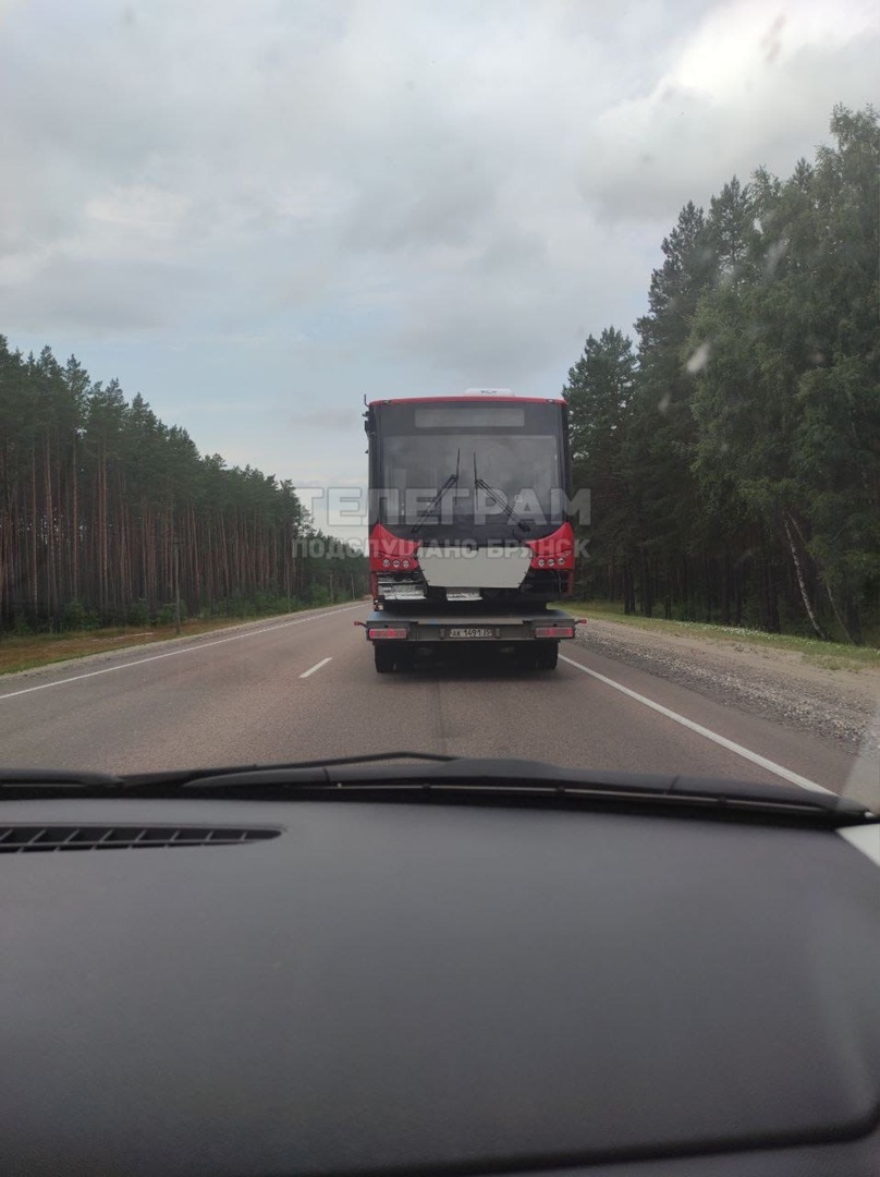 Первые троллейбусы для Брянска из Вологды заметили на подступах к городу