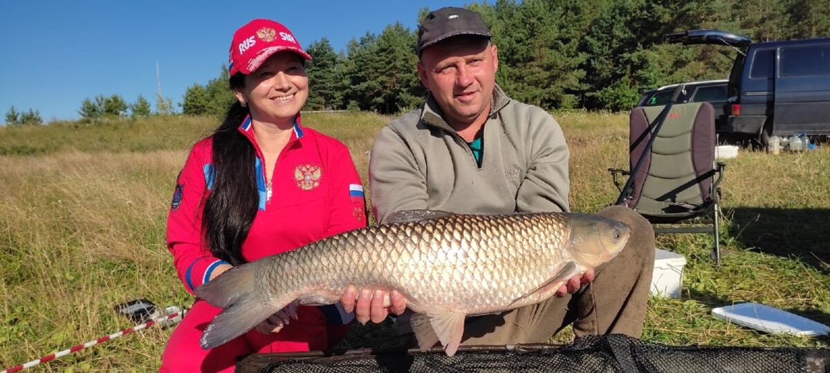 «Рыбу мечты» поймала команда Карп32 на рыболовном фестивале в Брянской области