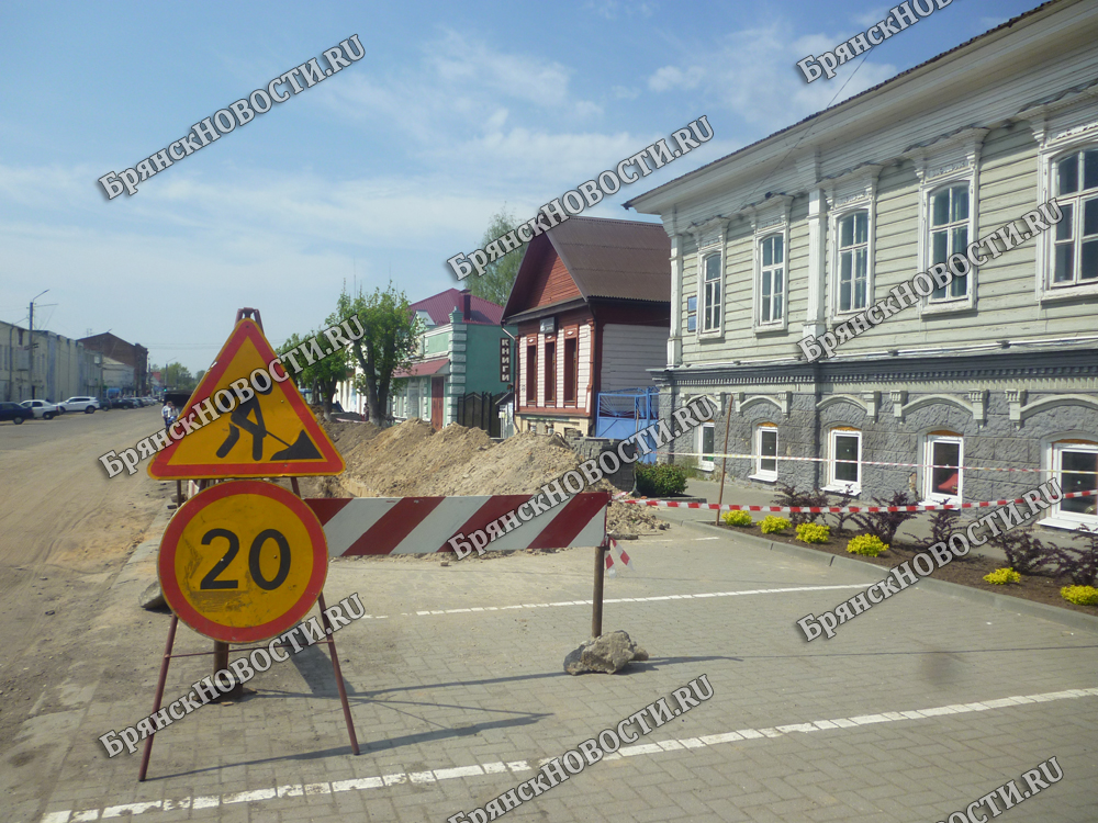 В Новозыбкове завершается ремонт дорог