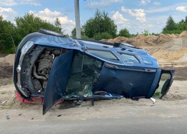 В жуткой аварии на Объездной в Брянске чудом никто не пострадал