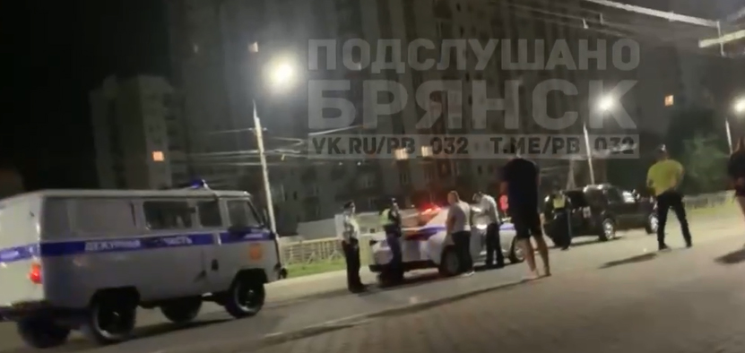 Минувшей ночью на Станке Димитрова в Брянске сбит человек