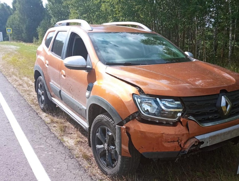 На трассе в Брянской области сильно травмирован водитель мотоблока