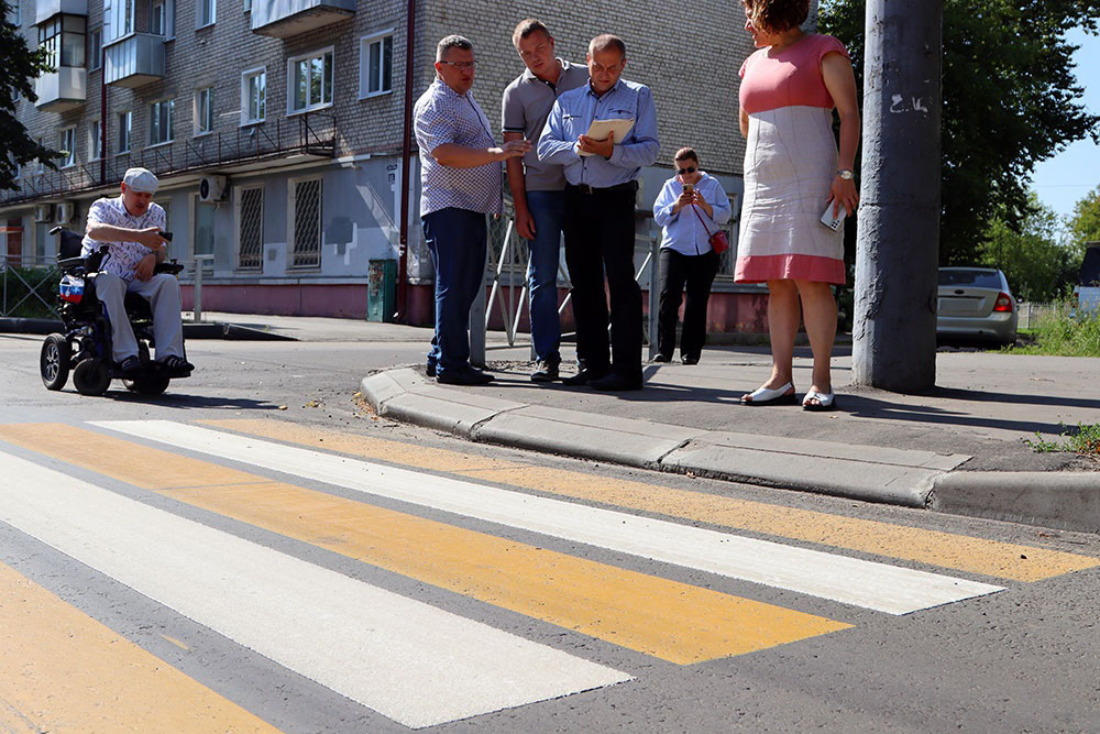 Ремонт на улице Димитрова в Брянске не приняли у подрядчика