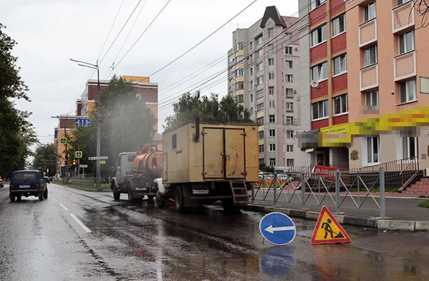 За полгода в Брянске на водопроводе произошло свыше двухсот аварий
