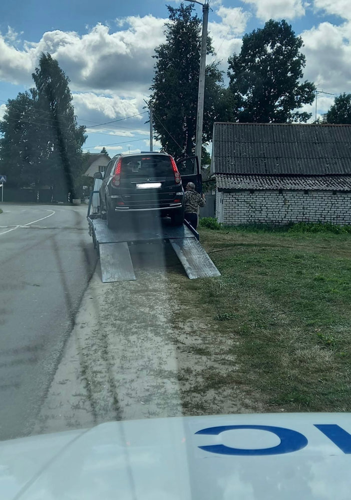 Сильно пьяного водителя отстранили от управления авто в Новозыбкове