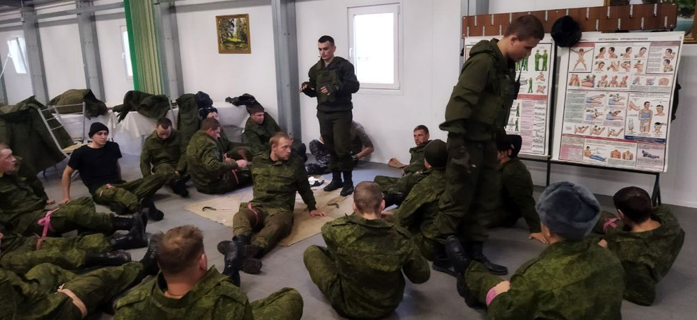 Волонтеры из Новозыбкова включились в подготовку по тактической медицине мобилизованных на Брянщине
