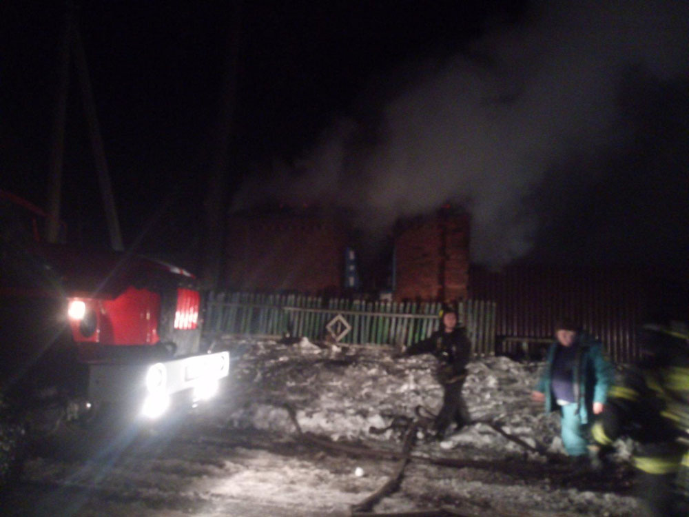 В клинцовском селе во время пожара погибла пожилая женщина