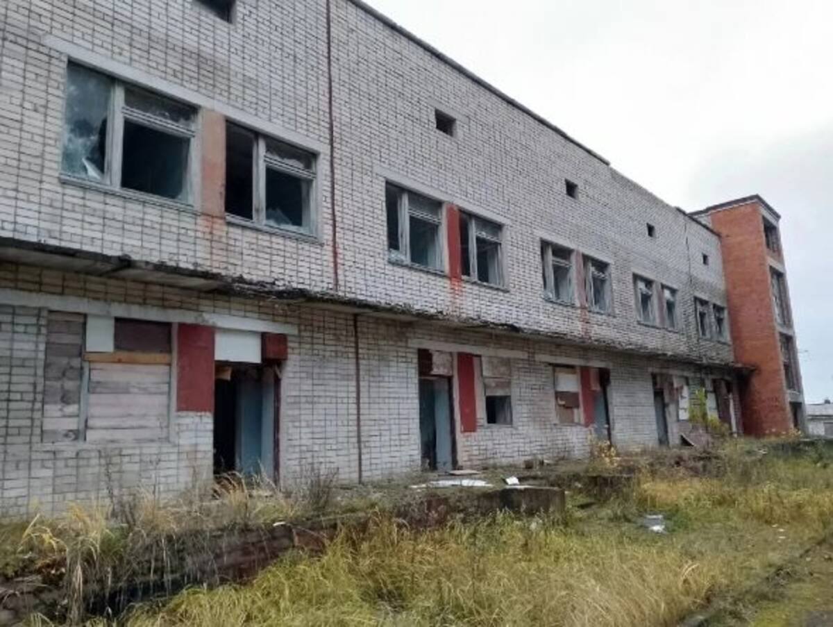 Заброшенное инфекционное отделение больницы в Шибинце