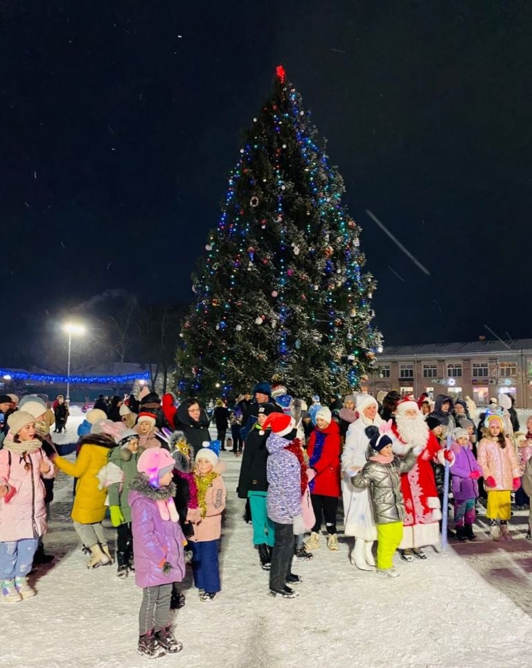 В конкурсе на лучшую новогоднюю елку в Брянской области победили Стародуб и Мглин