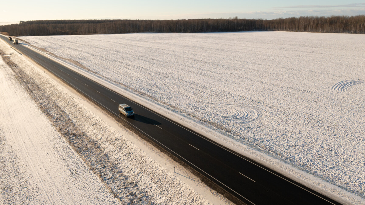 С 27 декабря в Брянской области ограничили максимальную скорость в зимний период до 70 км/ч