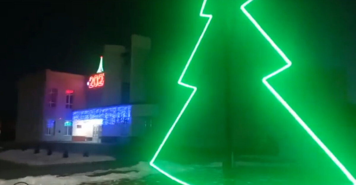 Жители поселка Локоть в Брянской области сняли ролик о «новогодней сказке»