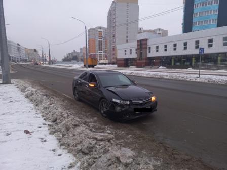 В Брянске в аварию попал автобус с пассажирами