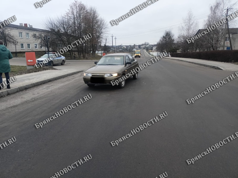 Нетрезвая женщина сегодня утром попала под машину в Климово