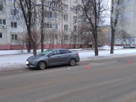 На улице Менжинского в Брянске 67-летняя женщина попала под колеса автомобиля