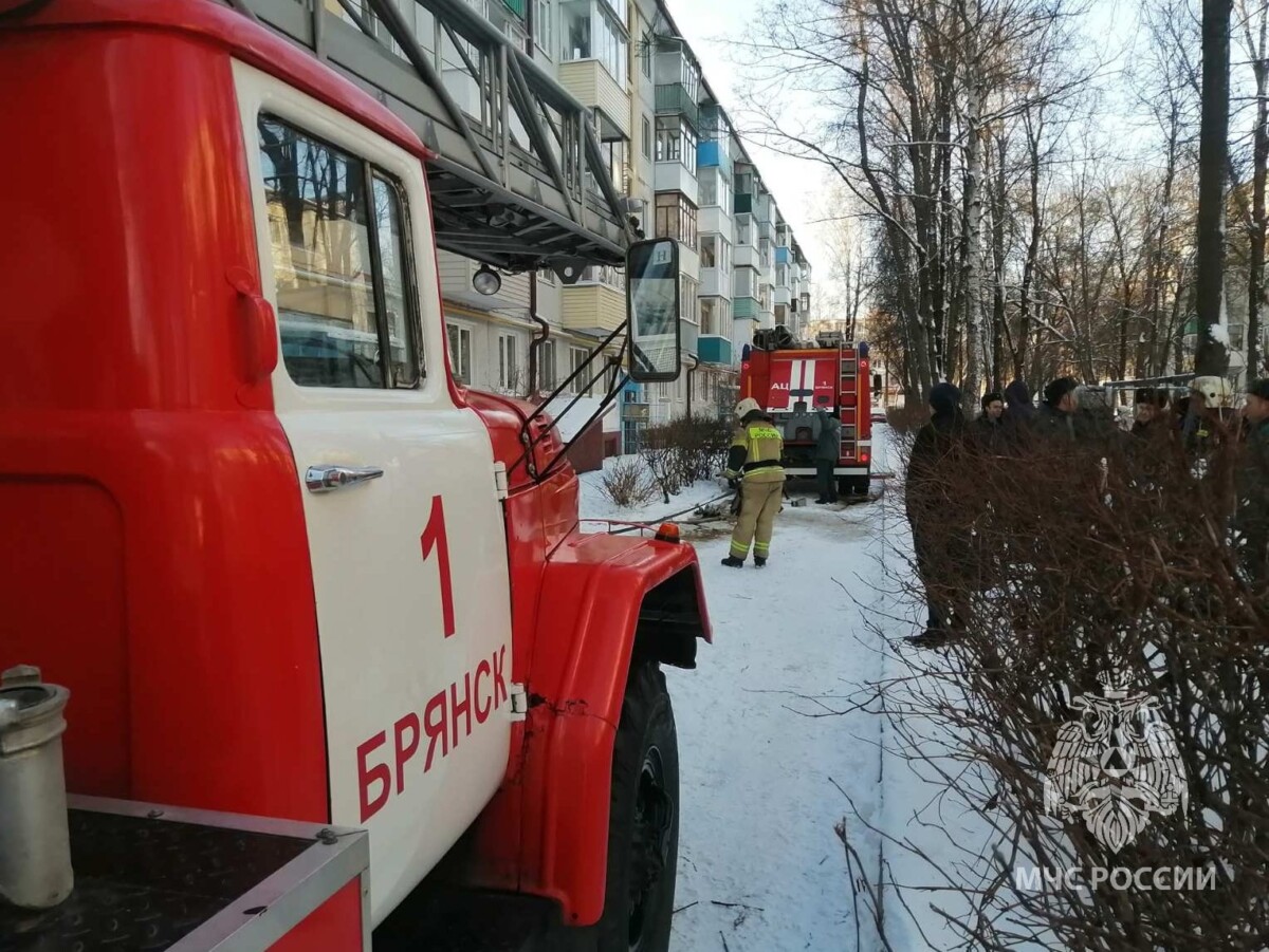 При пожаре в Брянске погиб мужчина. Огнеборцы спасли 15 человек •  БрянскНОВОСТИ.RU