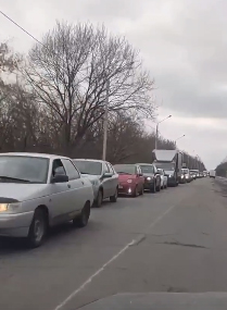 Из-за «глухих» пробок на улице Речной водители Брянска подняли вопрос о расширении дороги