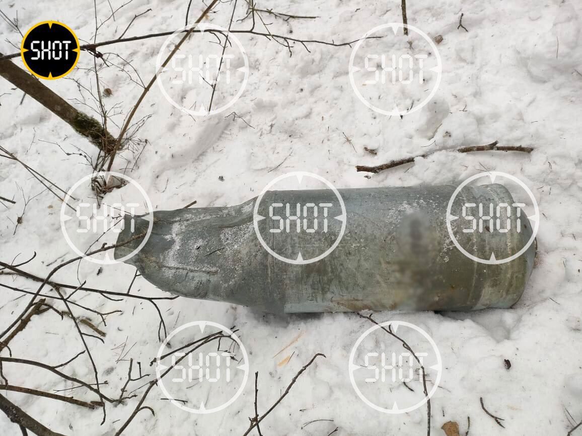 На месте крушения украинского беспилотника под Калугой обнаружили авиабомбу