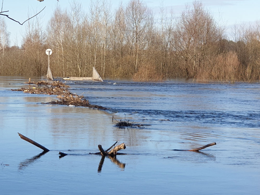 «Сельцовский мост всё» – жители Брянской области показали масштаб паводка