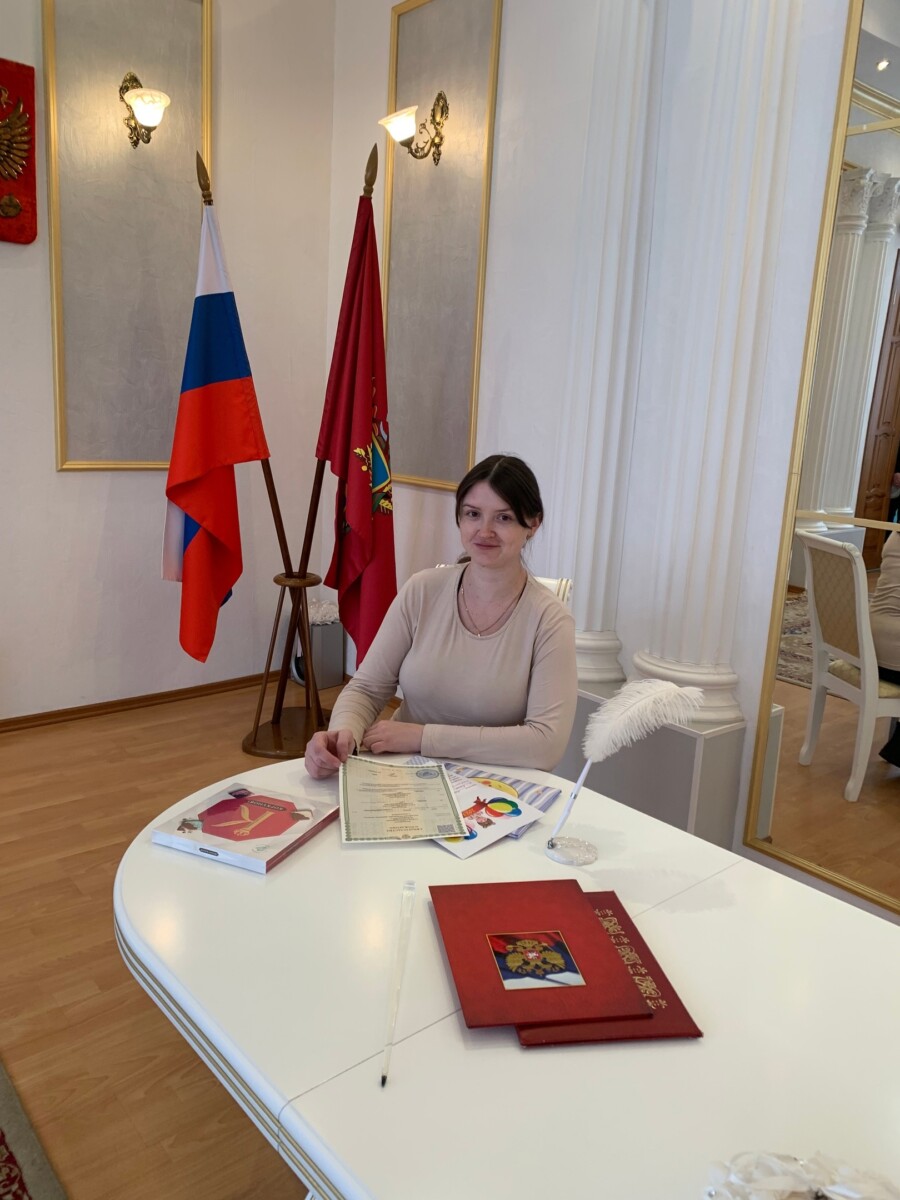 В ЗАГСе Новозыбкова перед восьмым марта выдали свидетельство о рождении Софии