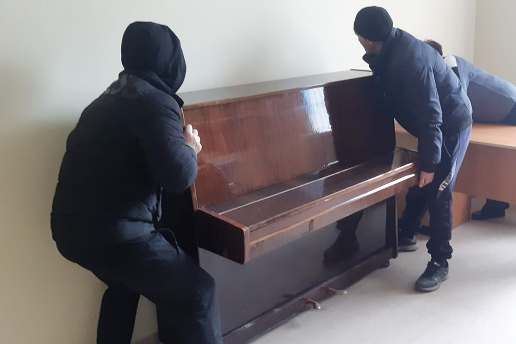 Музыкальную школу в Сураже готовили к открытию осужденные к принудительным работам