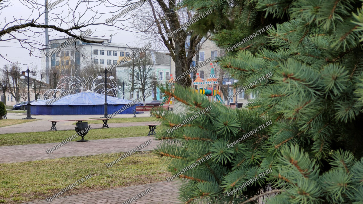 В Новозыбкове сезон фонтанов стартует в Первомай