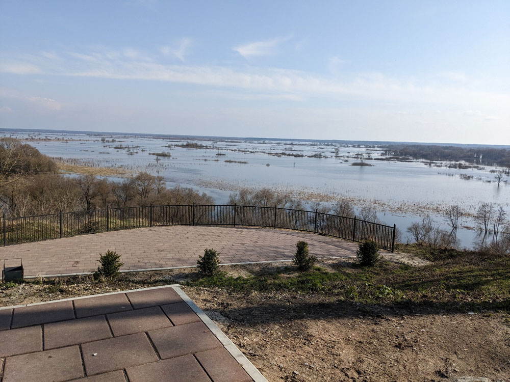 В Трубчевском районе сегодня ожидается пик паводка – вода продолжает стремительно прибывать