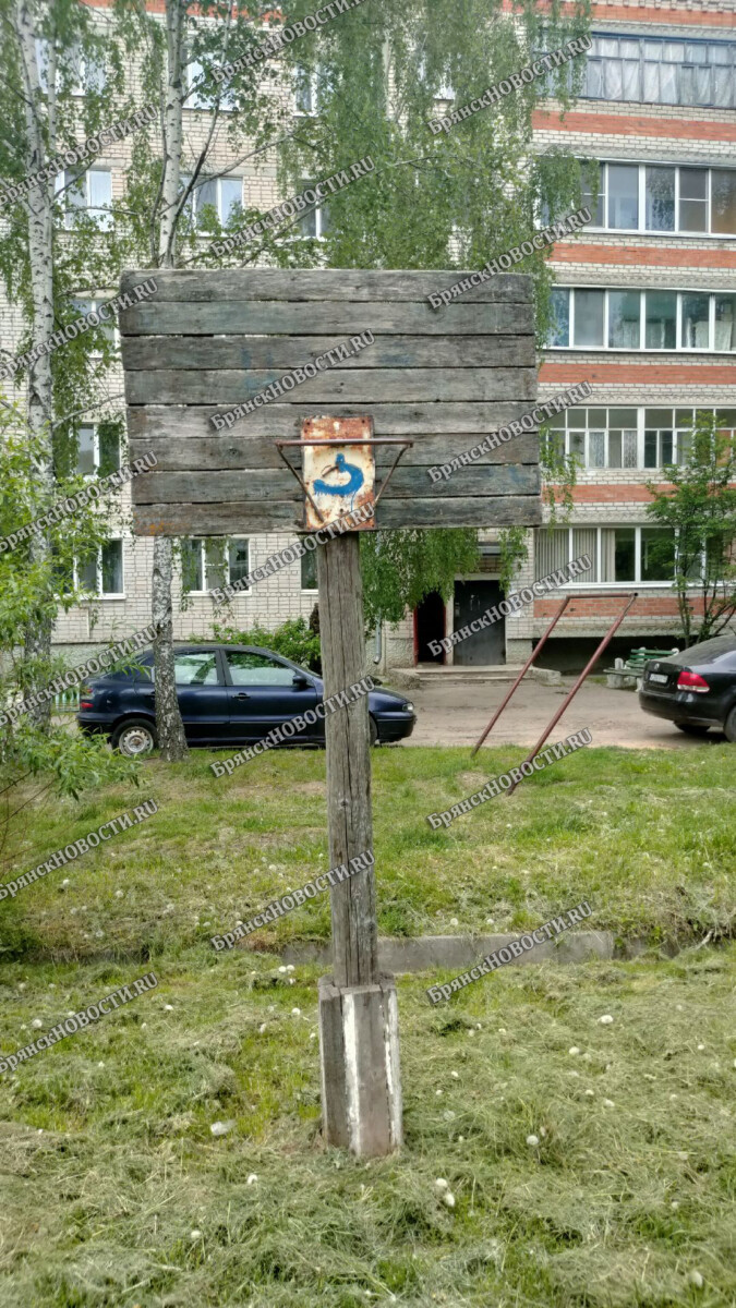 Городу Новозыбкову не под силу оформить детскую площадку во дворе