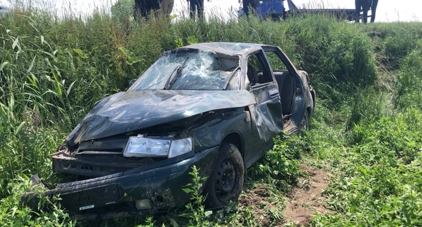 После аварии на брянской трассе водитель госпитализирован с переломом позвоночника