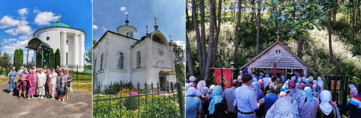 Брянские паломники побывали в одном из удивительных мест Брянского края