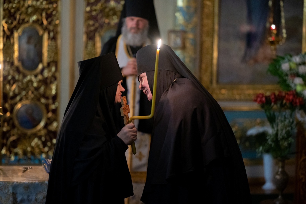 Постриг в монахини в Дивеево