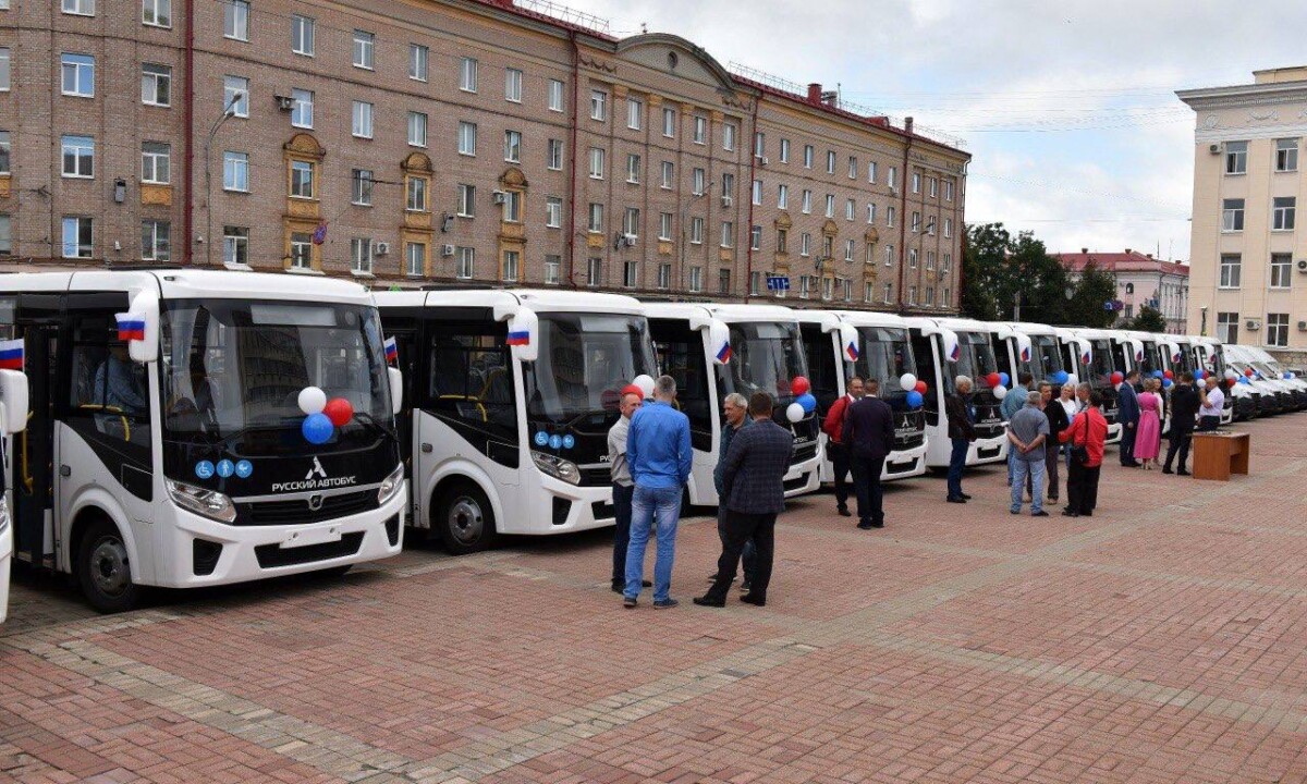 В Новозыбкове на маршруты выйдут шесть новых автобусов